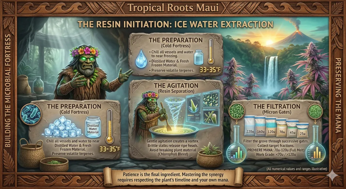 Ice Water Hash Extraction Guide (Cold Wash Mana)
