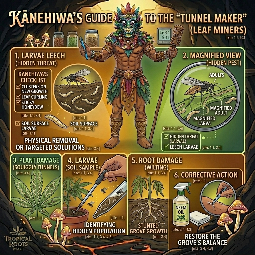 Kānehiwa's Guide to the Tunnel Maker — Leaf Miners identification