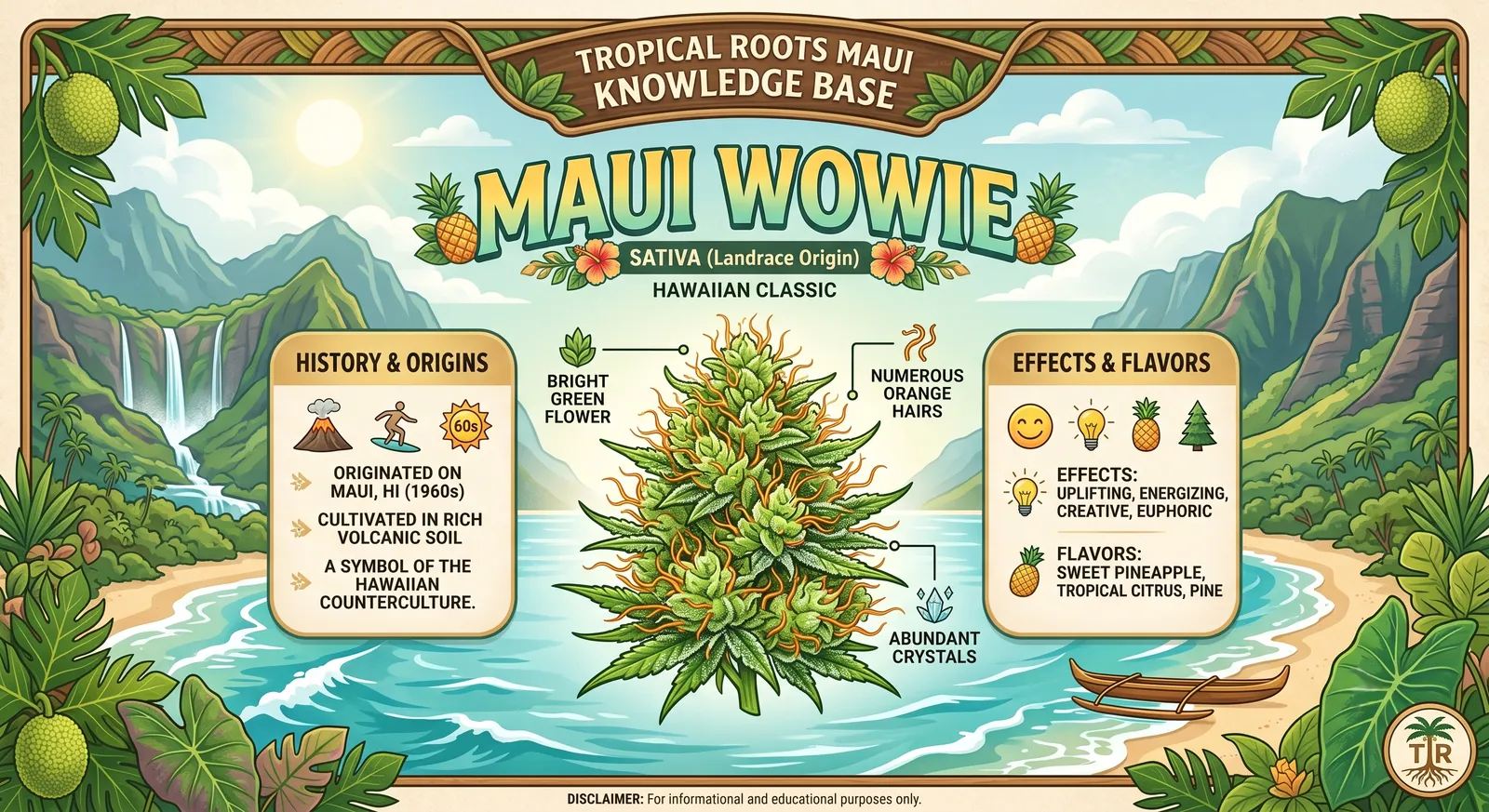 Maui Wowie, the legendary Hawaiian sativa landrace