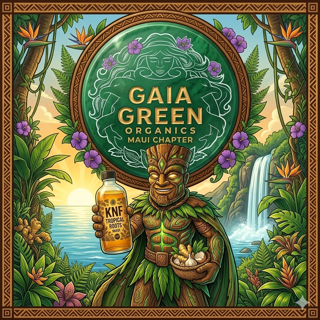 Gaia Green 10-Week Amendment Schedule by Tropical Roots Maui