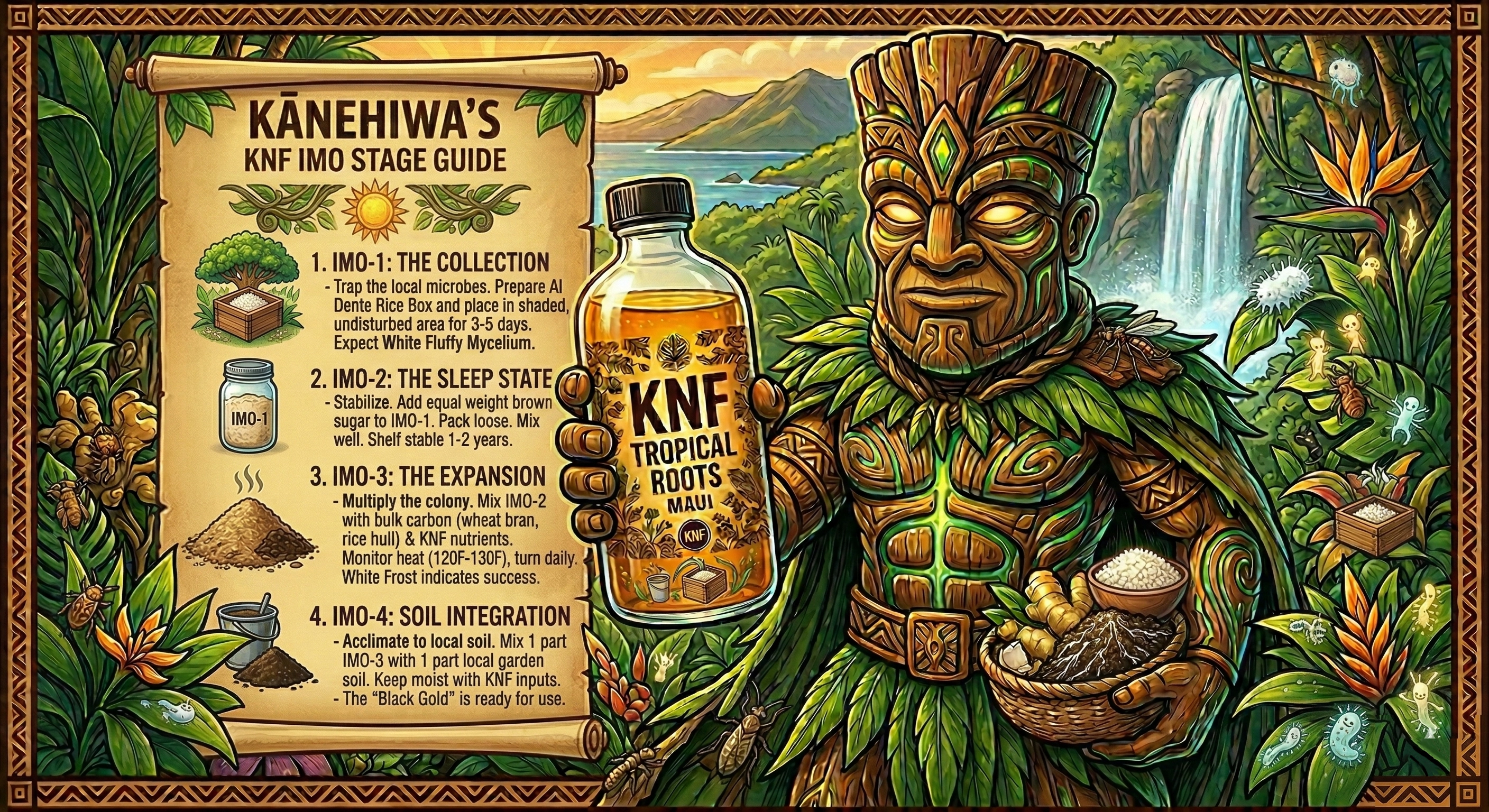 Indigenous Microorganisms (IMO) Guide — Tropical Roots Maui