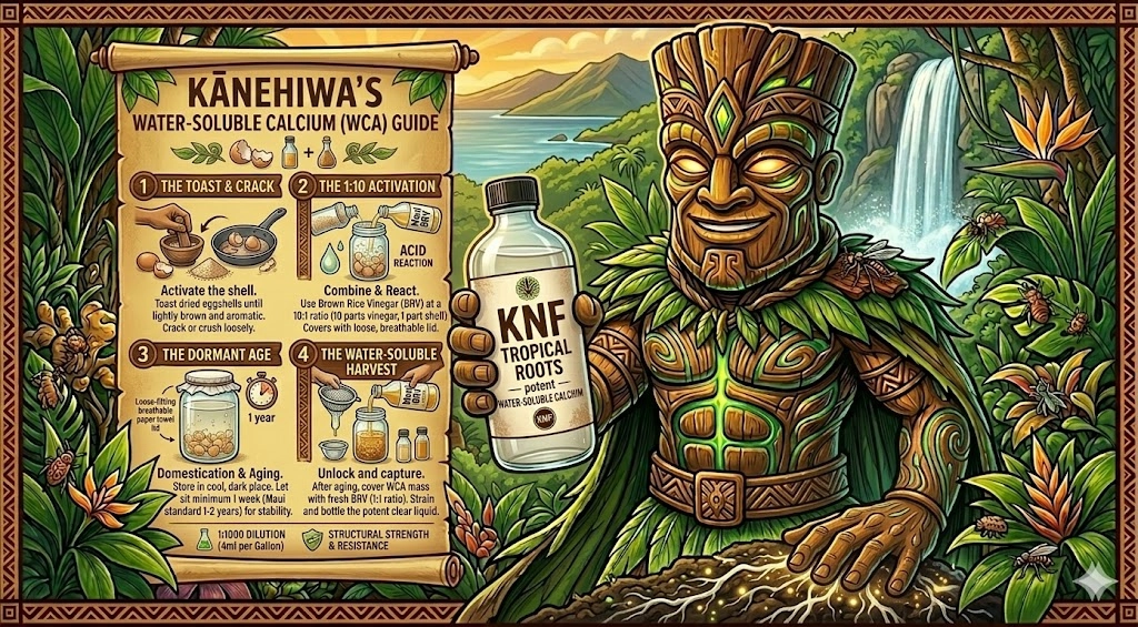 Water-Soluble Calcium (WCA) Guide — Tropical Roots Maui
