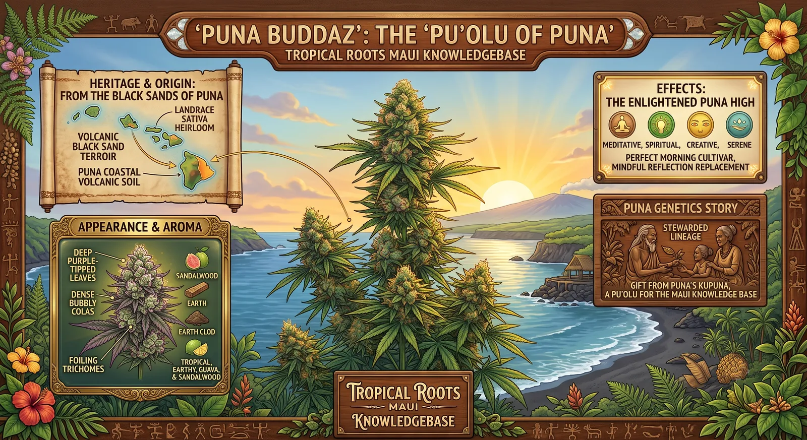 Puna Buddaz, the resilient volcanic Big Island indica landrace