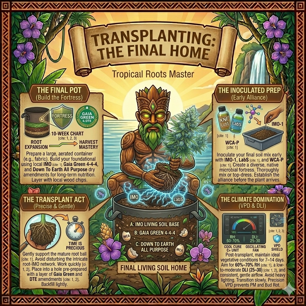 Transplanting: The Final Home (Tropical Roots Master Series)
