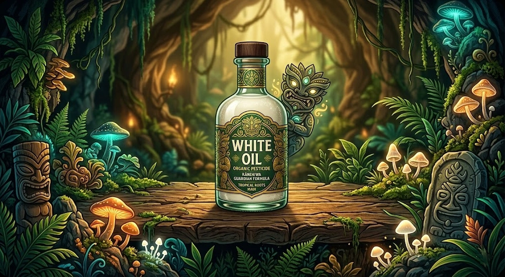 Kānehiwa's White Oil Recipe — Organic Pest Spray